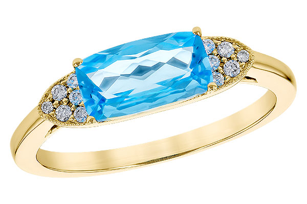 K283-19002: LDS RG 1.44 BLUE TOPAZ 1.52 TGW