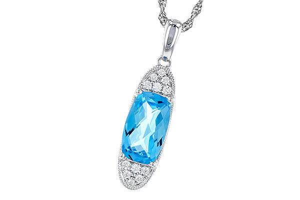 K283-19030: NECK 2.02 BLUE TOPAZ 2.12 TGW