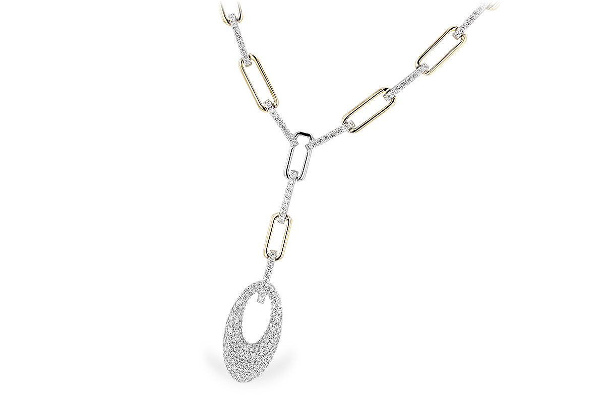 K283-22639: NECKLACE 1.05 TW