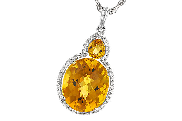 K283-23584: NECK 5.70 TW CITRINE 5.85 TGW (13x11 OVAL)