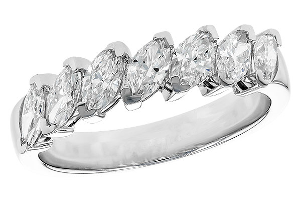 K284-09957: LDS DIA WED RG 1.00 TW (7 MARQUISE)