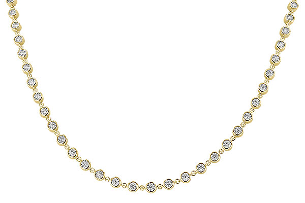 K284-09966: NECKLACE 3.40 TW (18")