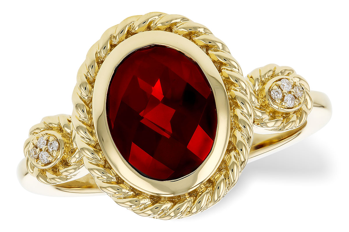 K285-00857: LDS RG 2.10 GARNET 2.12 TGW (9x7MM GAR)