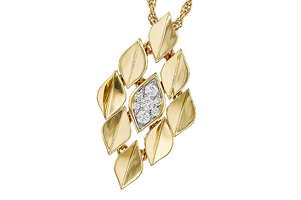 K285-00875: NECKLACE .15 TW