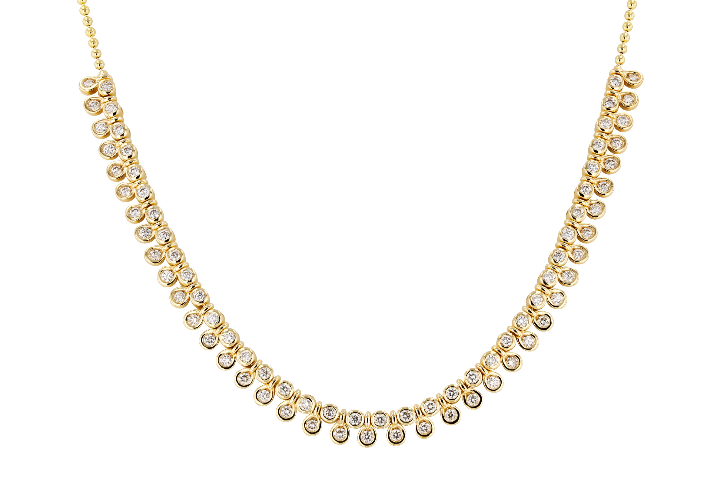 K285-02648: NECKLACE 1.50 TW (17")