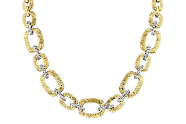 L015-91802: NECKLACE .48 TW (17 INCHES)