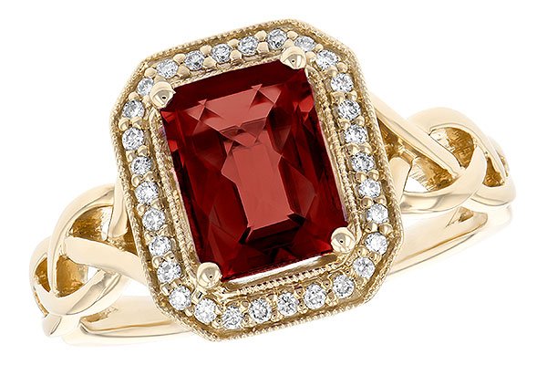 L196-85384: LDS RG 1.89 GARNET 2.00 TGW
