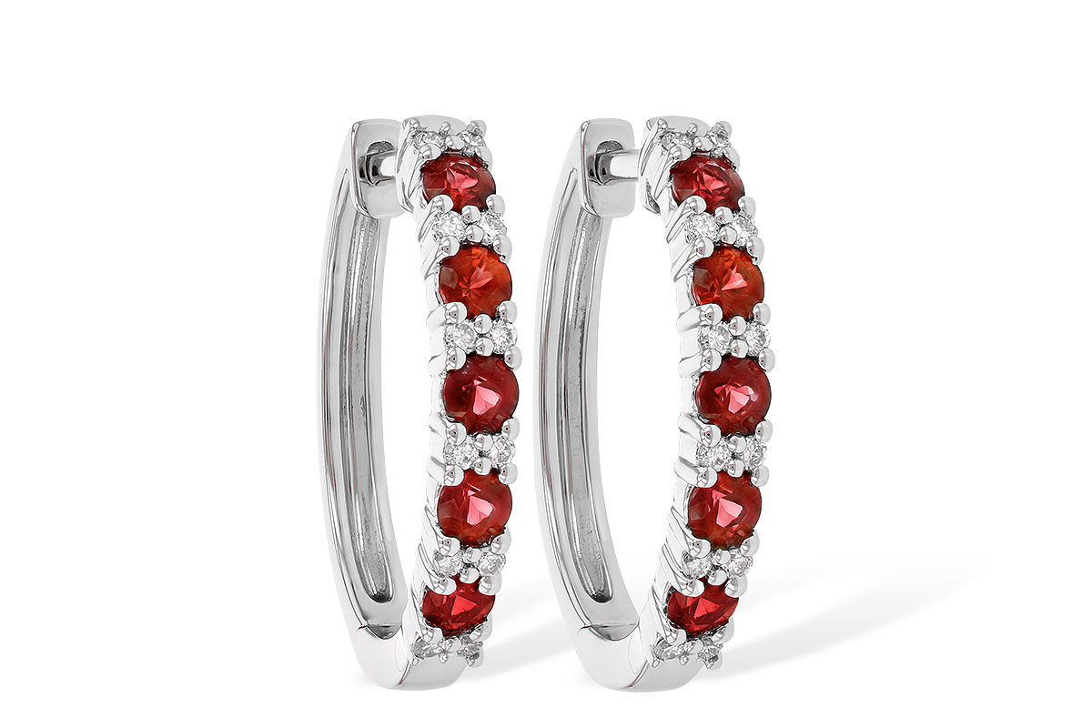 L199-59075: EARR .90 RUBY 1.08 TGW