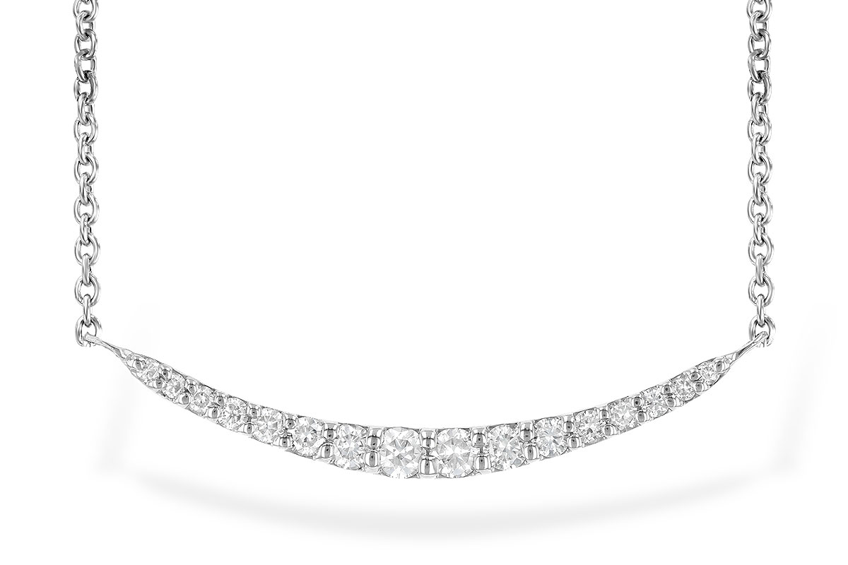 L199-59993: NECKLACE .20 TW (16 STONES)