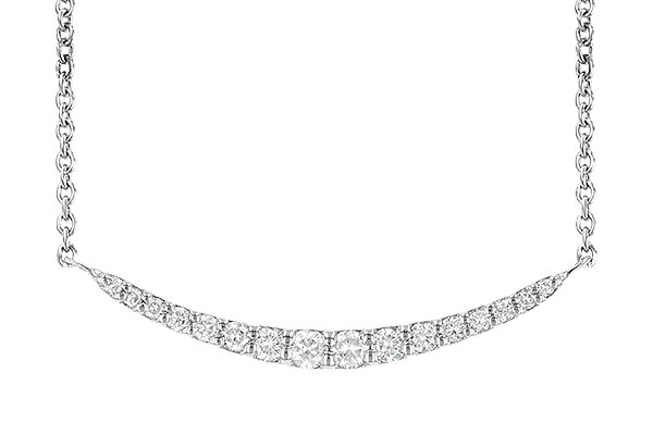 L199-59993: NECKLACE .20 TW (16 STONES)