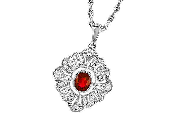 L282-29993: NECK .45 RUBY .70 TGW (5x4MM RUBY)