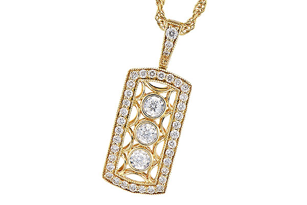 L282-33593: NECKLACE .40 TW