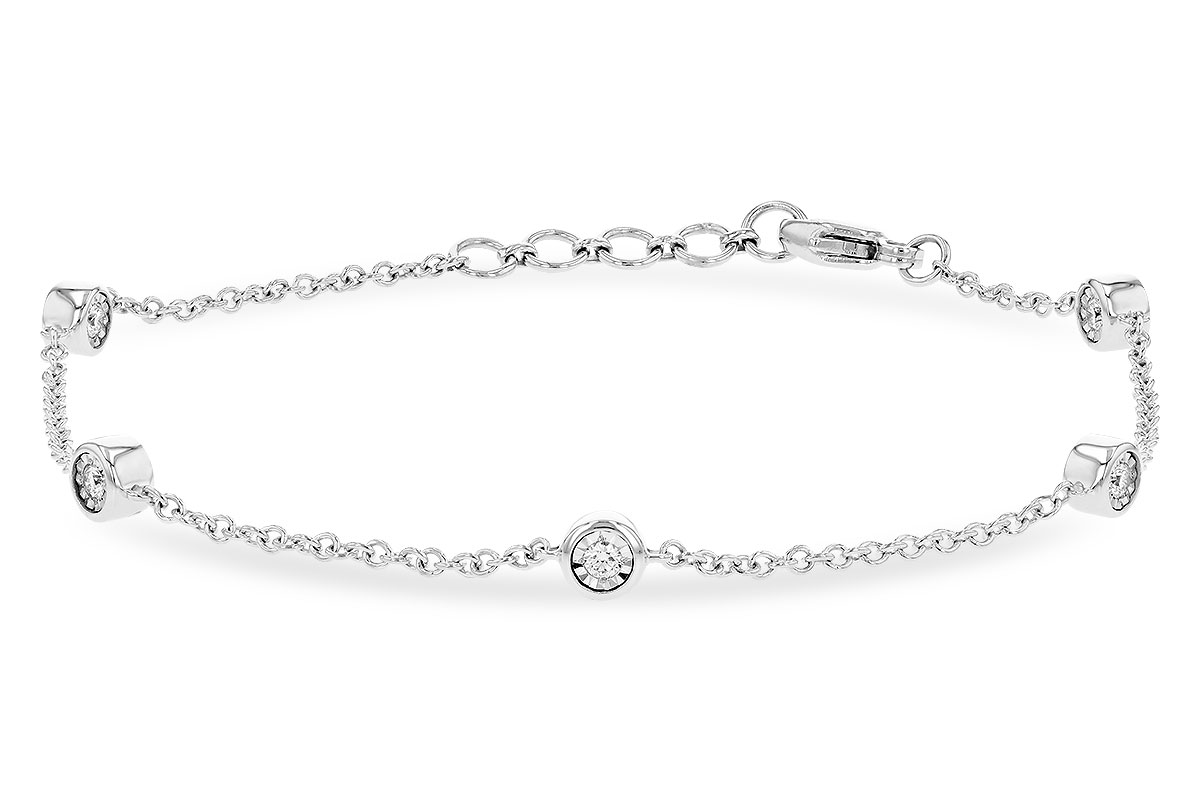 L282-35375: BRACELET .25 TW (7.25")