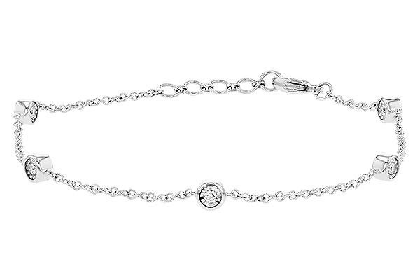 L282-35375: BRACELET .25 TW (7.25")
