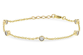 L282-35375: BRACELET .25 TW (7.25")