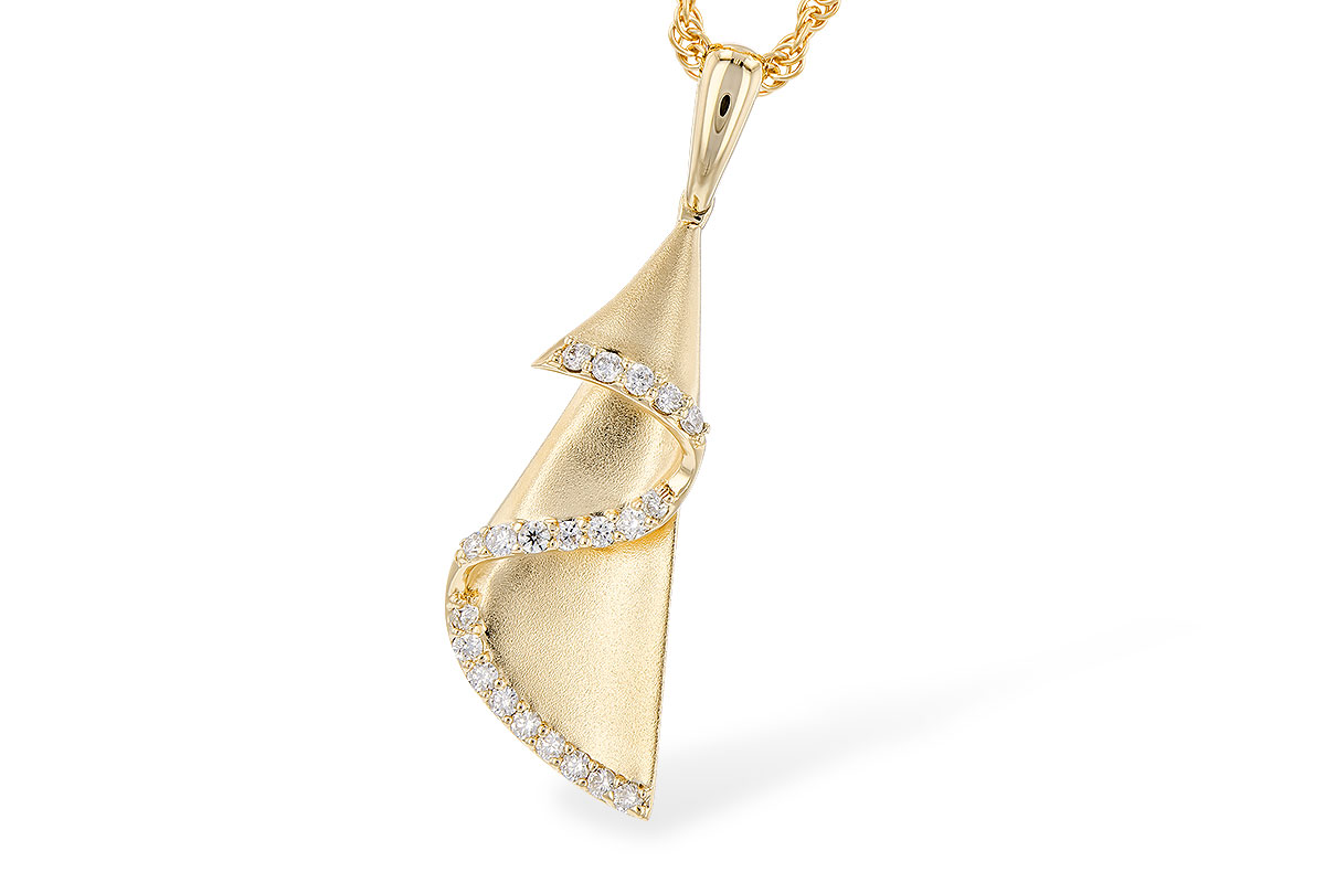 L283-19057: NECKLACE .10 TW