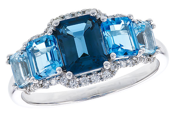 L283-21802: LDS RG 2.15 TW BLUE TOPAZ 2.30 TGW