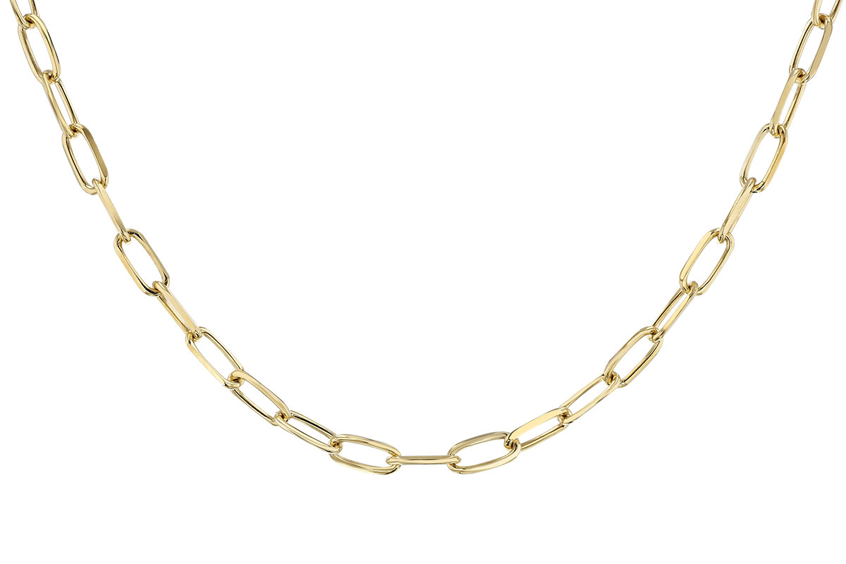 L283-24530: PAPERCLIP XL (18IN, 5.2MM, 14KT, LOBSTER CLASP)
