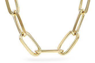 L283-24530: PAPERCLIP XL (18IN, 5.2MM, 14KT, LOBSTER CLASP)