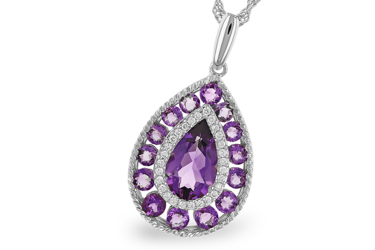 L283-26284: NECK 1.95 TW AMETHYST 2.05 TGW
