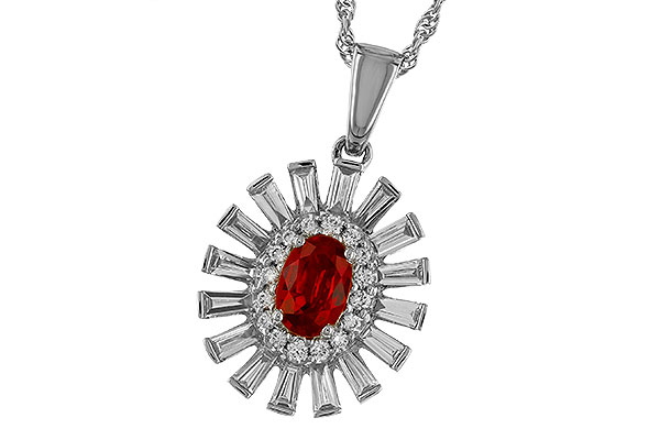 L283-26302: NECK .58 RUBY TW 1.10 TGW (6x4MM RUBY)