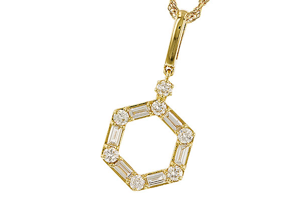 L284-09993: NECKLACE .14 BAG .35 TW