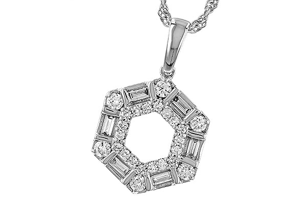 L284-10839: NECKLACE .14 TW BAG .50 TW