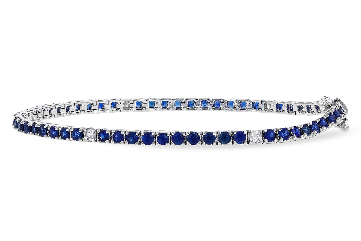 L284-10884: BRACELET 3.27 TW SAPP 3.52 TGW (7")