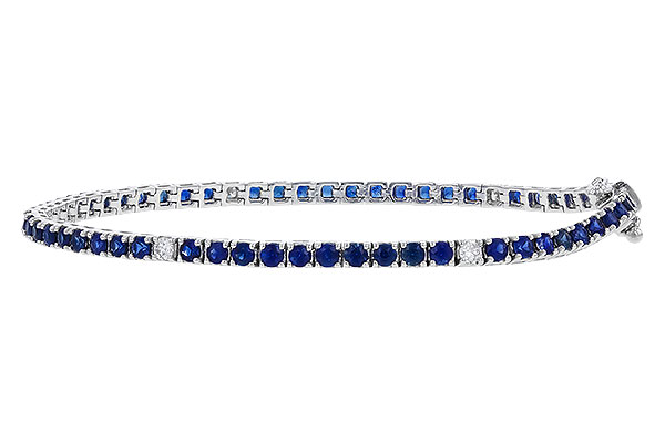 L284-10884: BRACELET 3.27 TW SAPP 3.52 TGW (7")