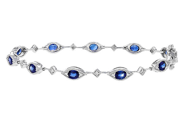 L284-10893: BRACELET 2.31 SAPPHIRE 2.50 TGW (7")