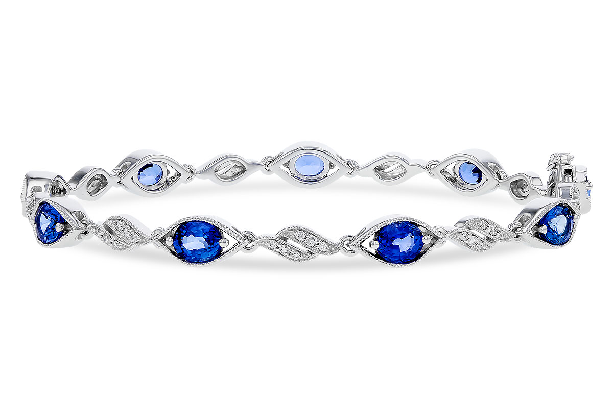 L284-11811: BRACELET 4.02 SAPPHIRE 4.26 TGW (7")