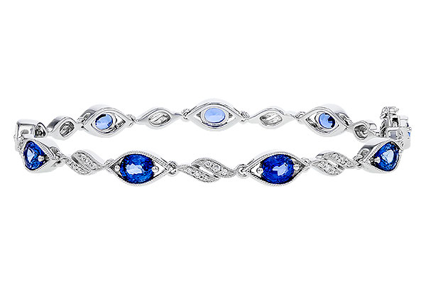 L284-11811: BRACELET 4.02 SAPPHIRE 4.26 TGW (7")