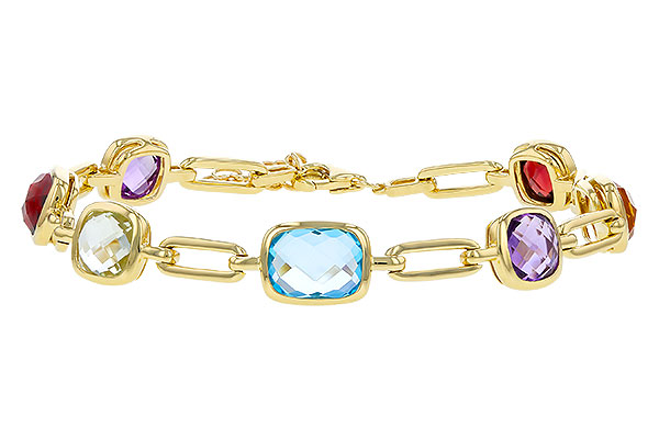 L284-13593: BRACELET 8.87 TW SEMI-PREC (GT,CIT,AMY,G.AMY,BT)