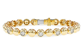 L284-14530: BRACELET .64 TW (7")