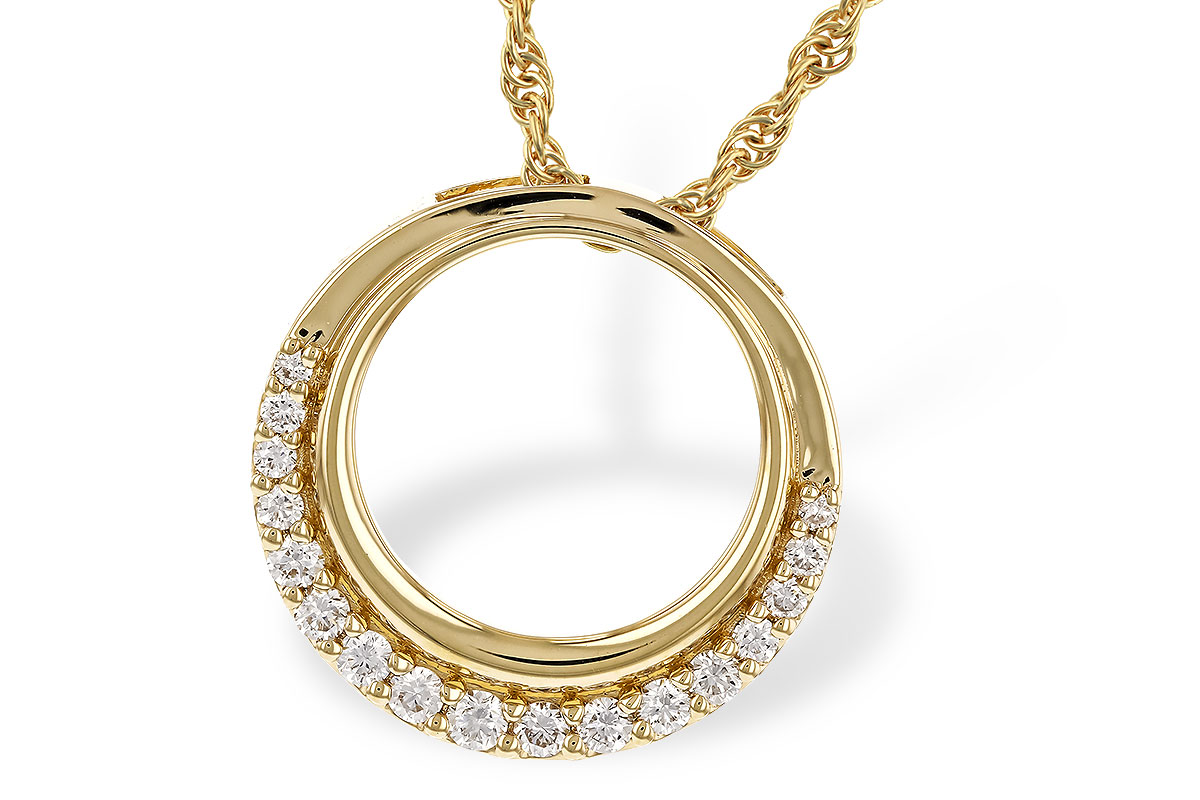 L284-15384: NECKLACE .20 TW