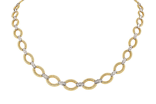 L284-15393: NECKLACE .75 TW (17")