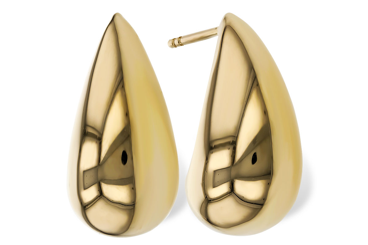 L284-15402: GOLD EARRINGS (20MM)