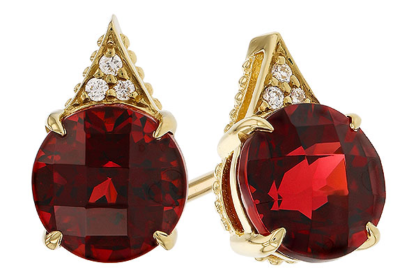 L284-16293: EARR 2.08 TW GARNET 2.10 TGW (6MM RD)
