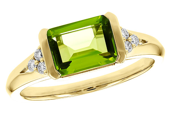 L284-16302: LDS RG 1.52 PERIDOT 1.61 TGW (8X6MM PER)
