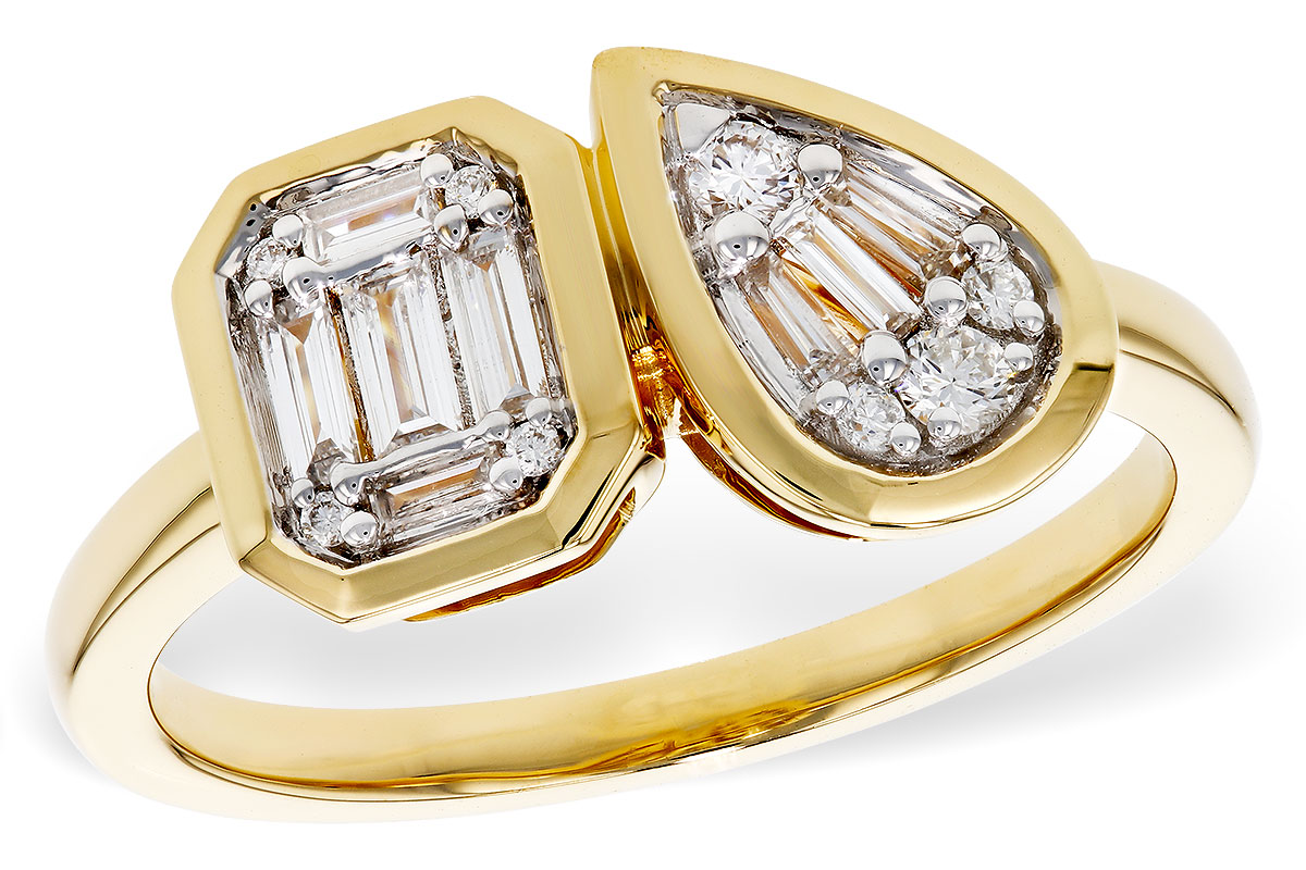 L284-17248: LDS DIA RG .17 TW BAGUETTE .25 TW