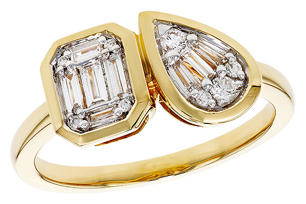 L284-17248: LDS DIA RG .17 TW BAGUETTE .25 TW