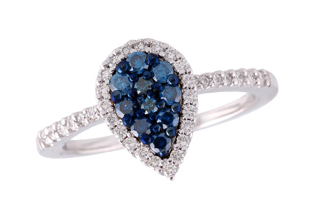 M195-99939: LDS DIA RG .23 BLUE DIA .49 TW