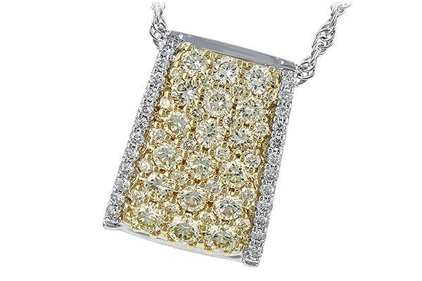 M198-66311: NECK .95 YELLOW DIAS 1.09 TW