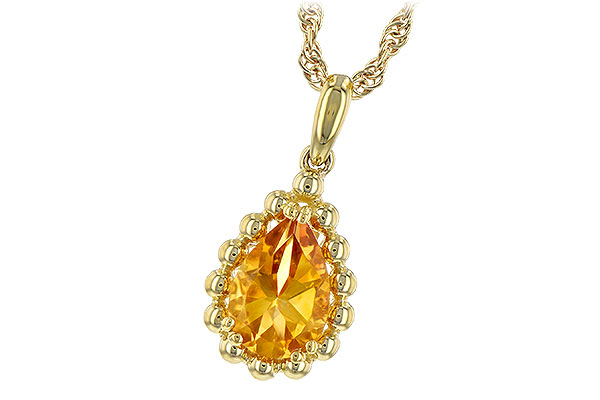 M198-68157: NECKLACE 1.06 CT CITRINE