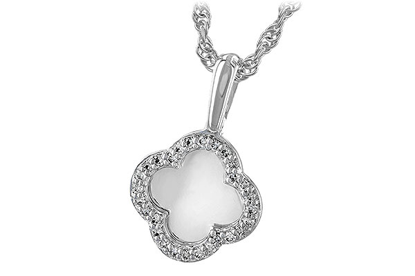 M198-72657: NECKLACE .08 TW
