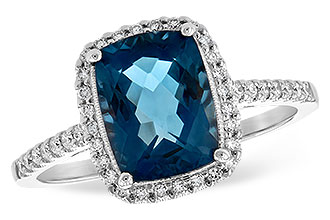 M198-72711: LDS RG 2.42 LONDON BLUE TOPAZ 2.62 TGW