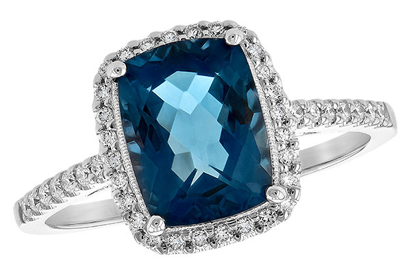 M198-72711: LDS RG 2.42 LONDON BLUE TOPAZ 2.62 TGW