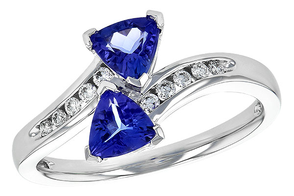 M199-55448: LDS RG .77 TW TANZANITE .90 TGW