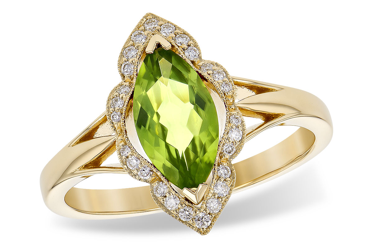 M199-60884: LDS RG .94 PERIDOT 1.05 TGW