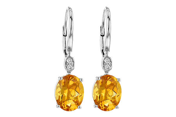 M199-63548: EARR 3.20 TW CITRINE 3.25 TGW (9x7MM CIT)